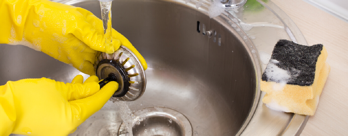 automatic kitchen sink cleaner